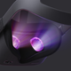 A rear view of the Oculus Quest.